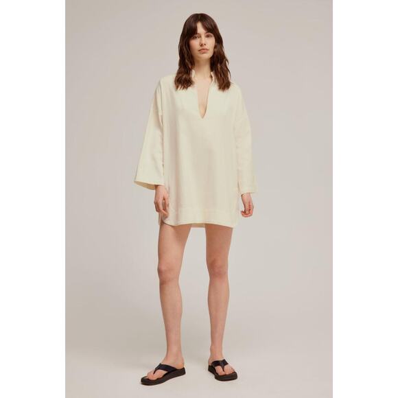 Venroy Womens Woven Tunic - S - Milk - Picture 1 of 6